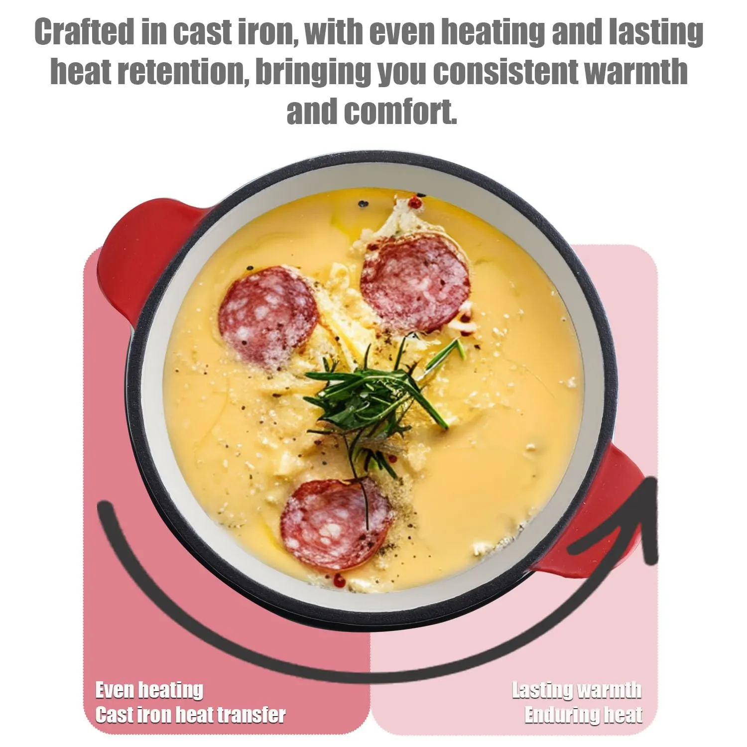 cast iron fondue pot 5