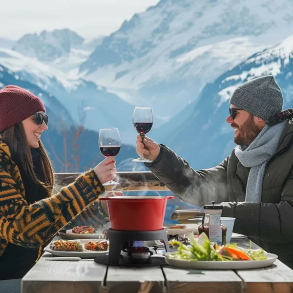 cast iron fondue pot 6