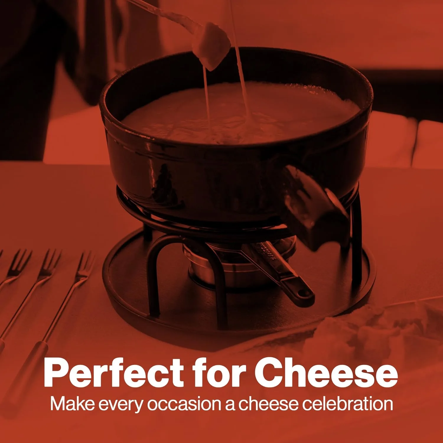 cast iron fondue set 3