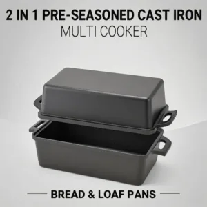 cast iron loaf pan 2