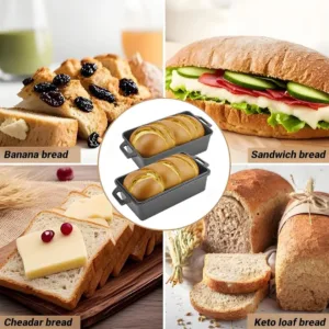 cast iron loaf pan 7