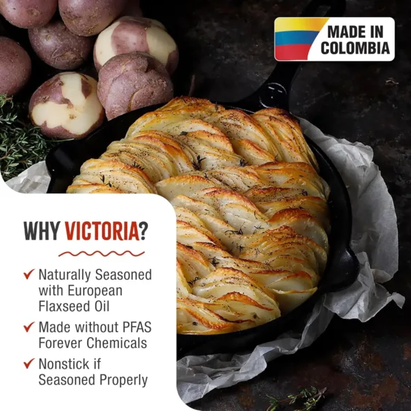 cast iron skillet pre seasoned 2