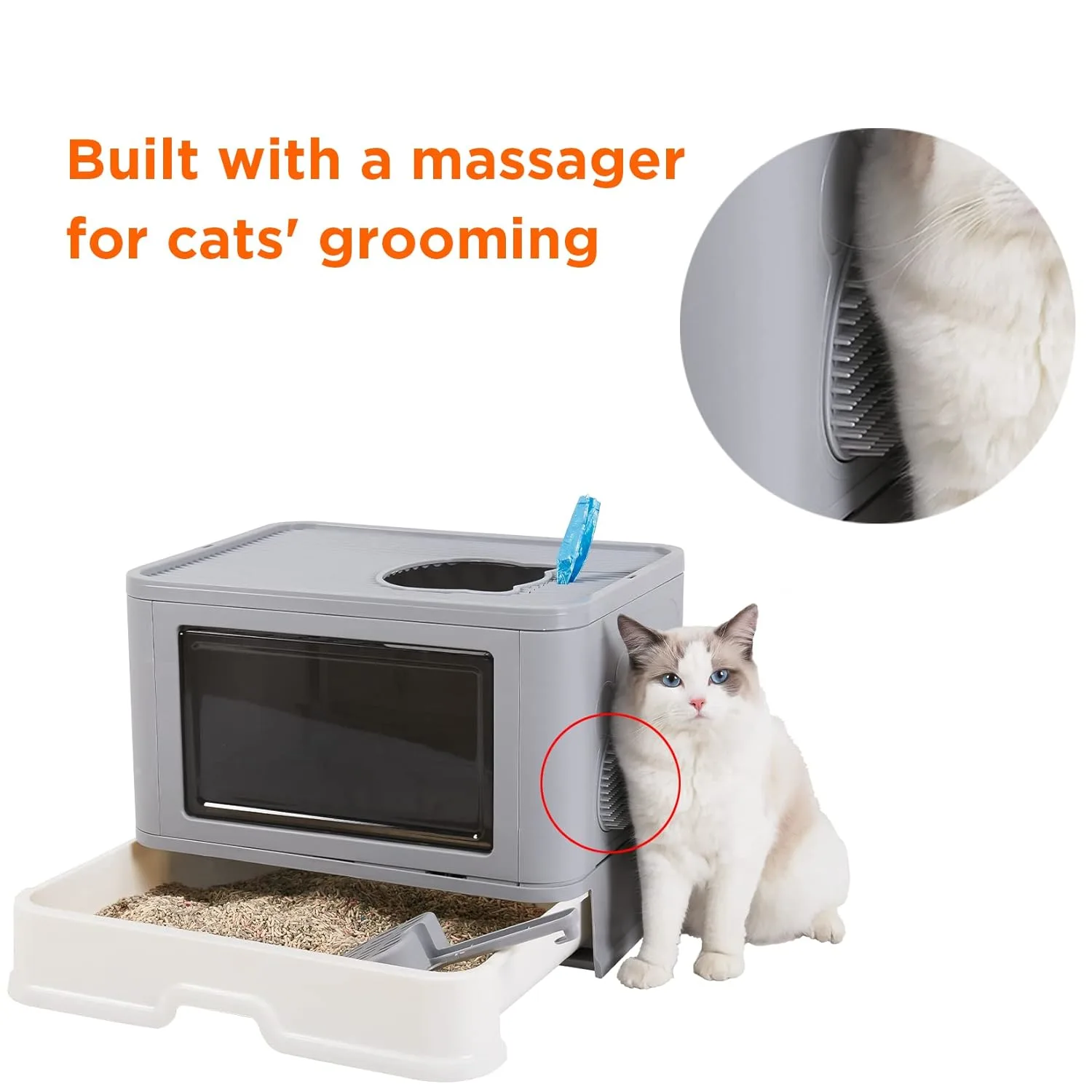 cat litter box foldable 5
