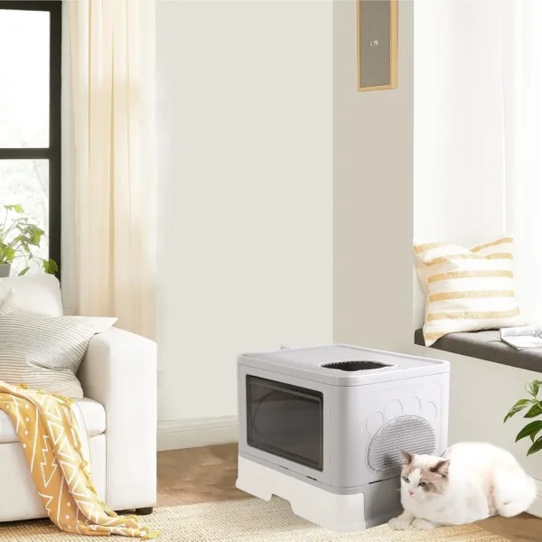 cat litter box foldable 7