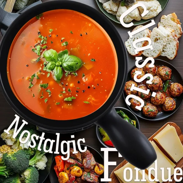 ceramic fondue pot set 5