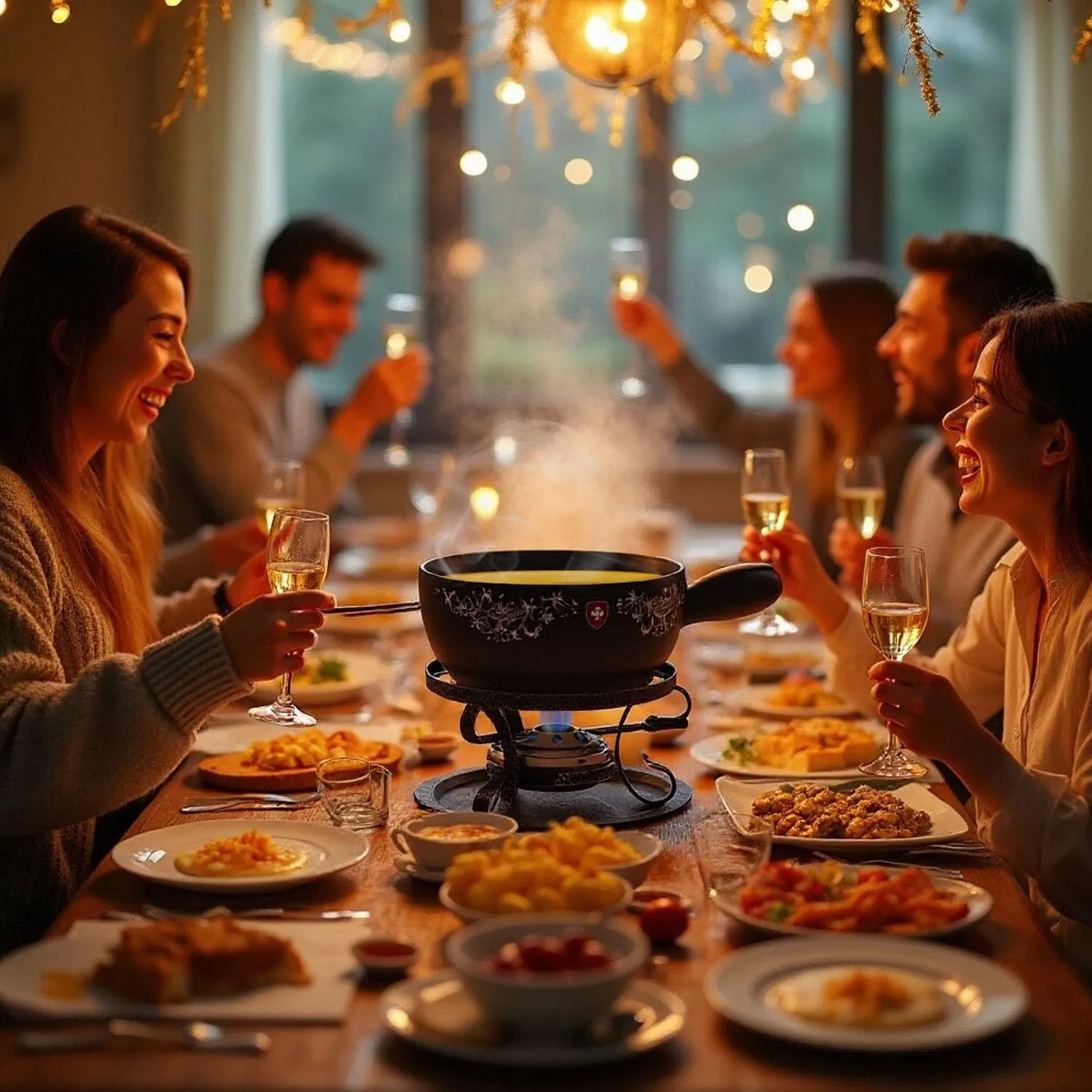 ceramic fondue pot set 7