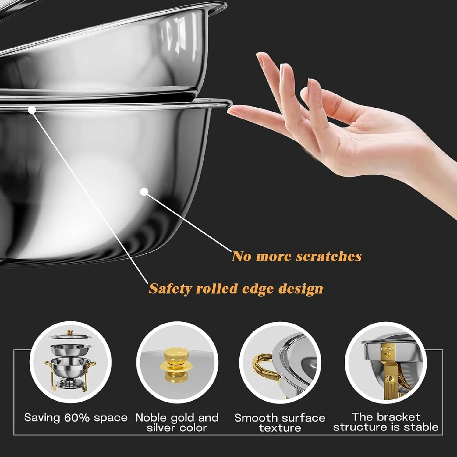 chafing dish buffet set 3