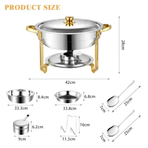 chafing dish buffet set 7