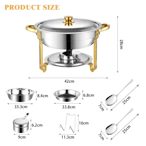 chafing dish buffet set 7