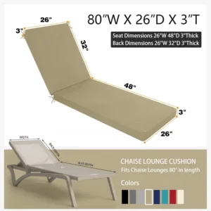 chaise lounge cushions outdoor 2