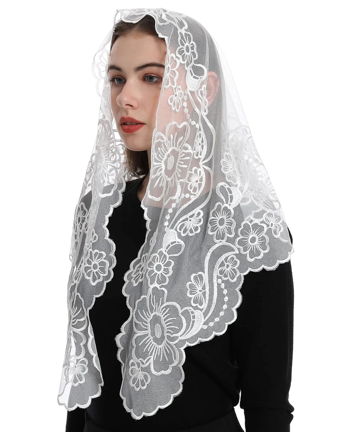 chapel veil catholic mass 3