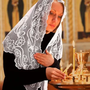 chapel veil catholic mass 5