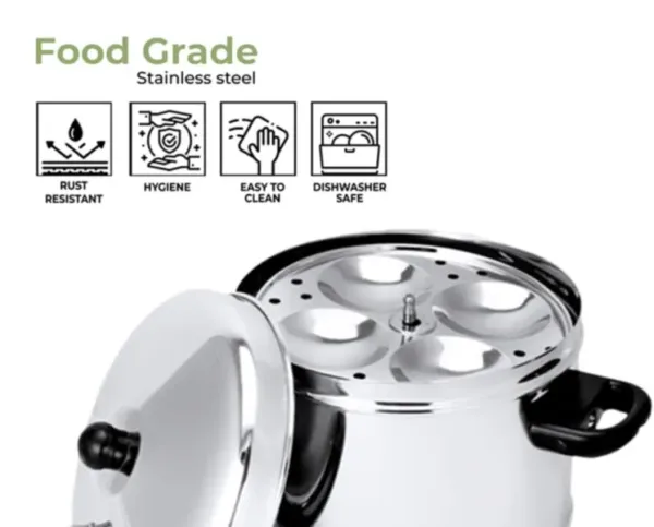 chef inox idli cooker 6