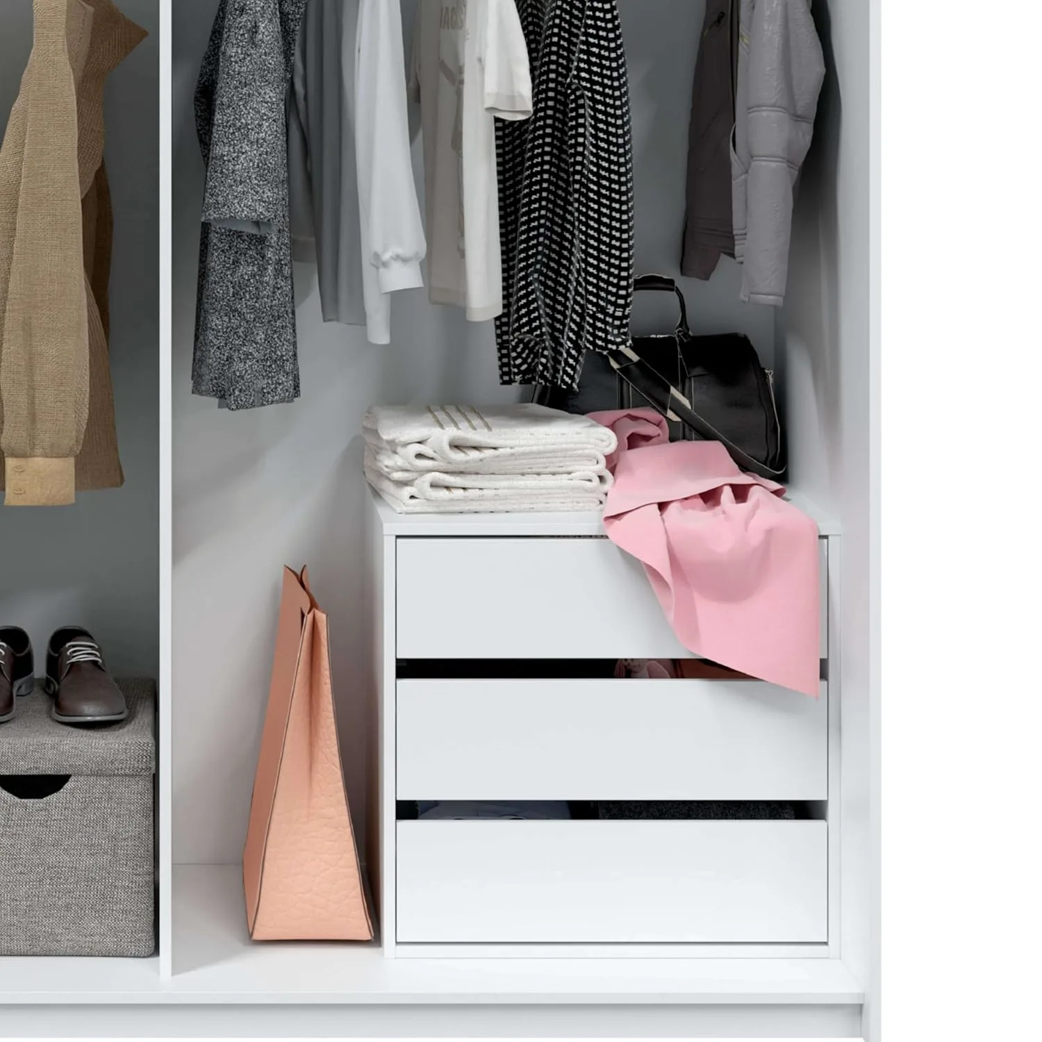 chest drawers white dresser 2