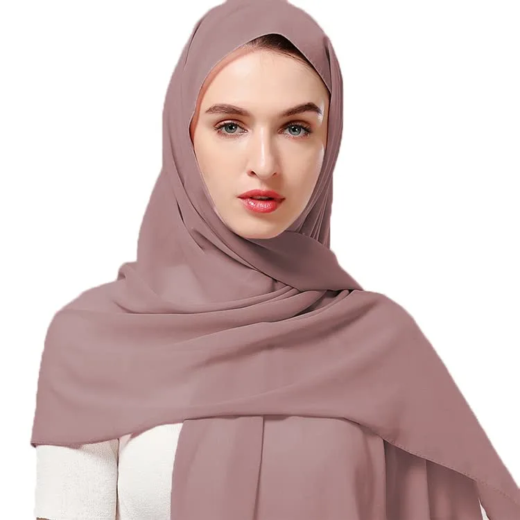 chiffon head scarf 5