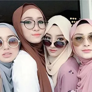 chiffon head scarf 7