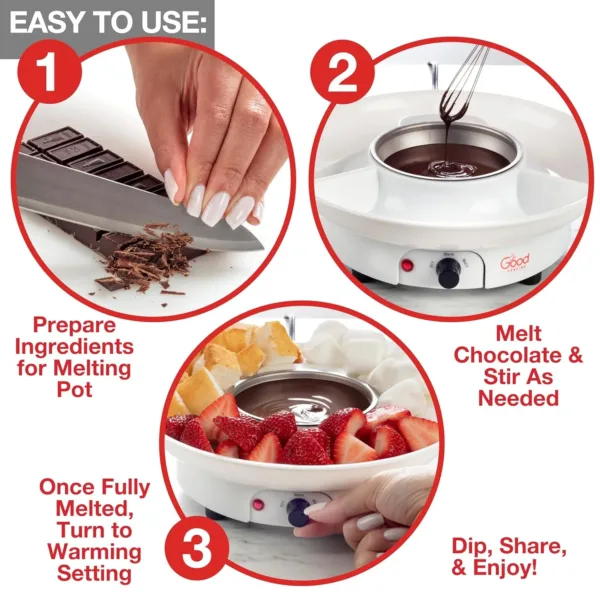 chocolate fondue maker 4