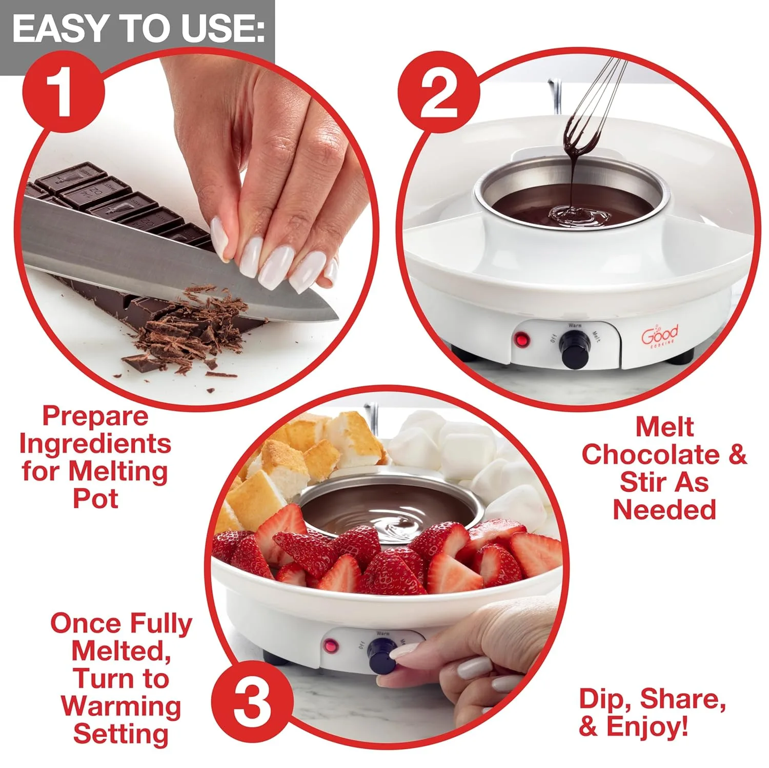 chocolate fondue maker 4