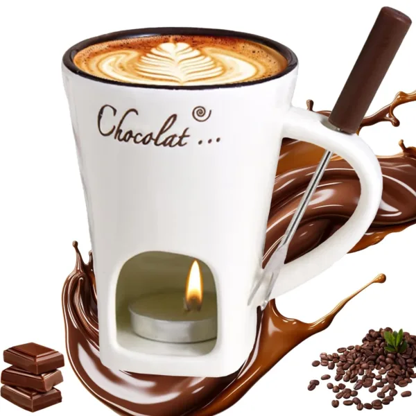 chocolate fondue mug set 1