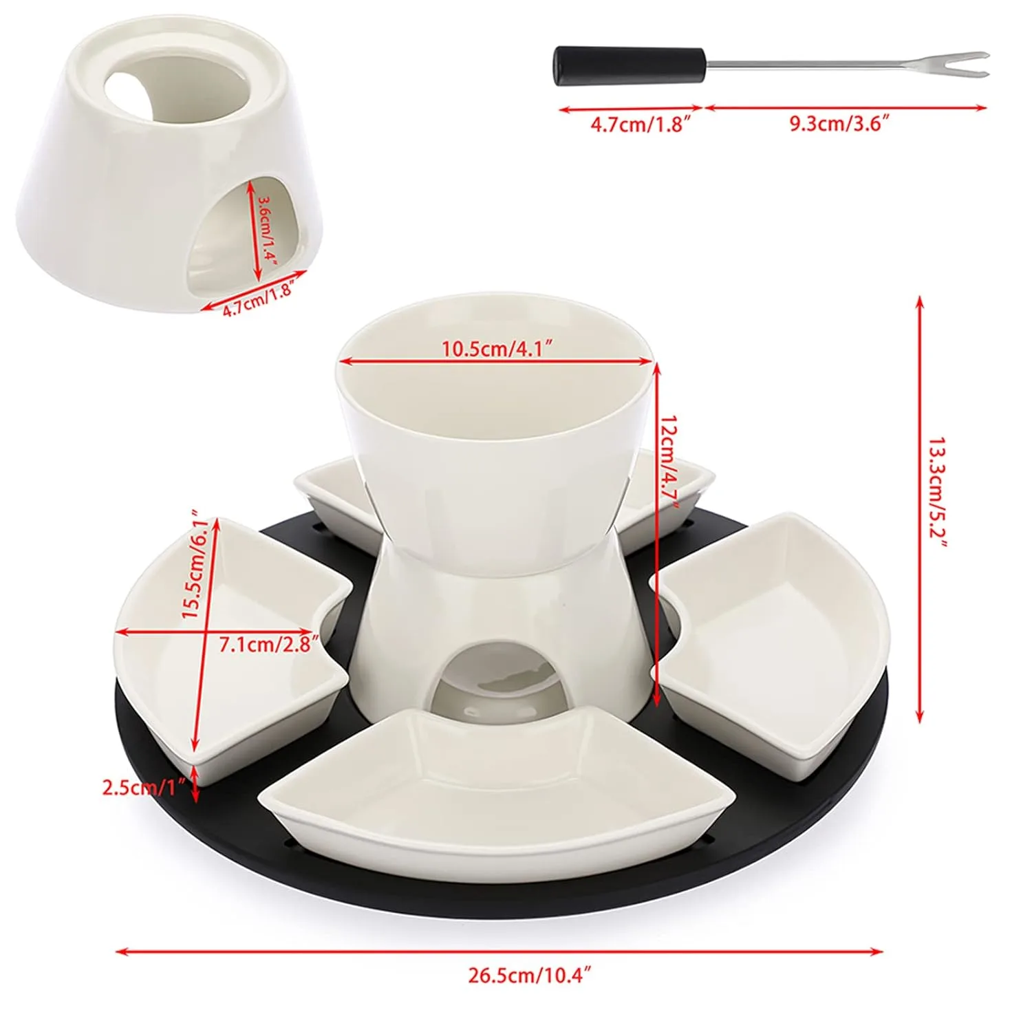 chocolate fondue pot 3