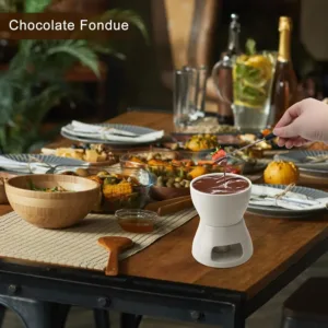 chocolate fondue set 3