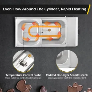 chocolate melting machine 6