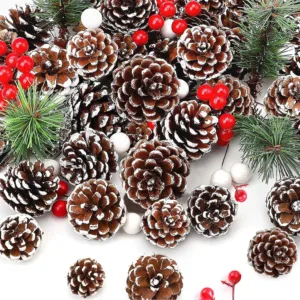 christmas decorations pine cones 1