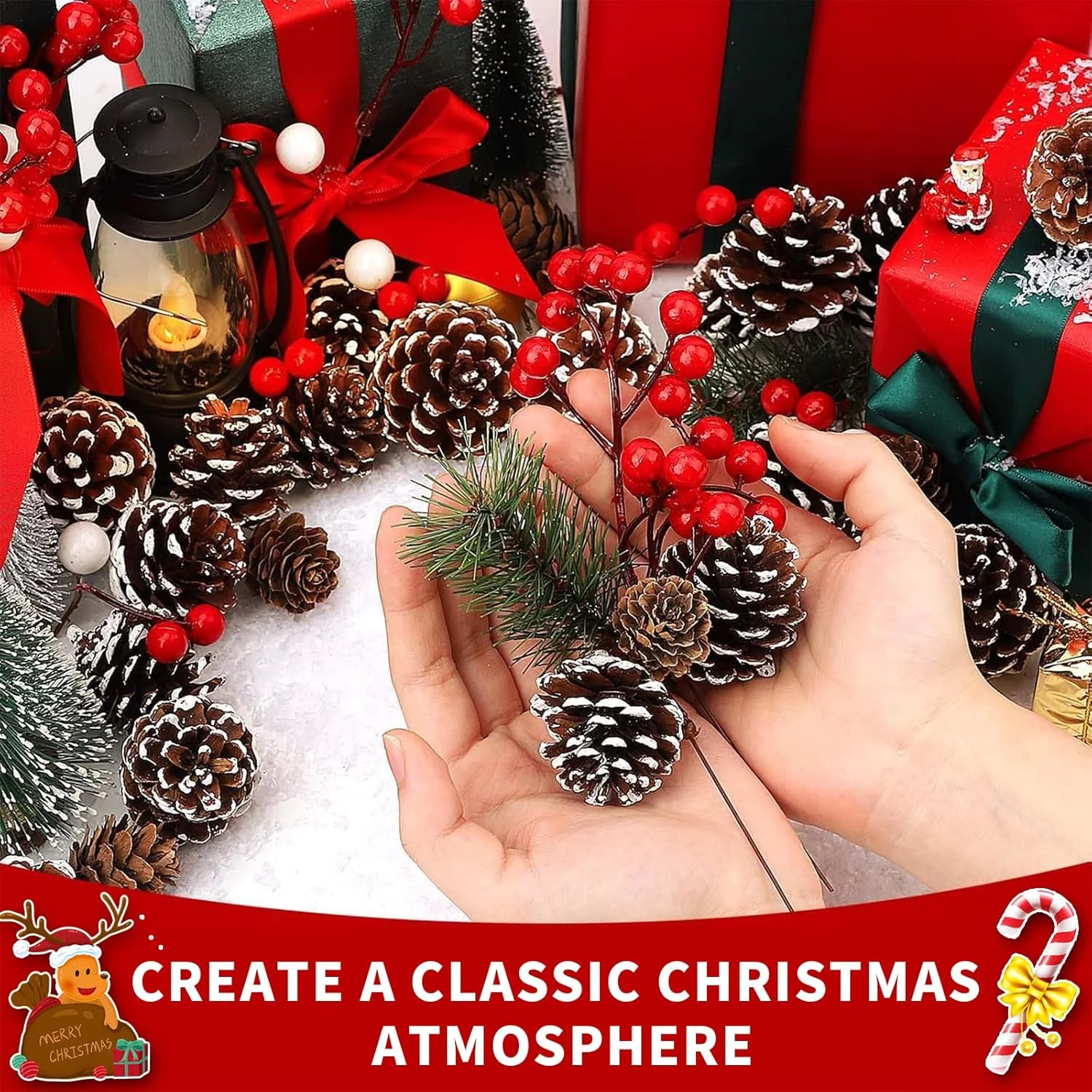 christmas decorations pine cones 2