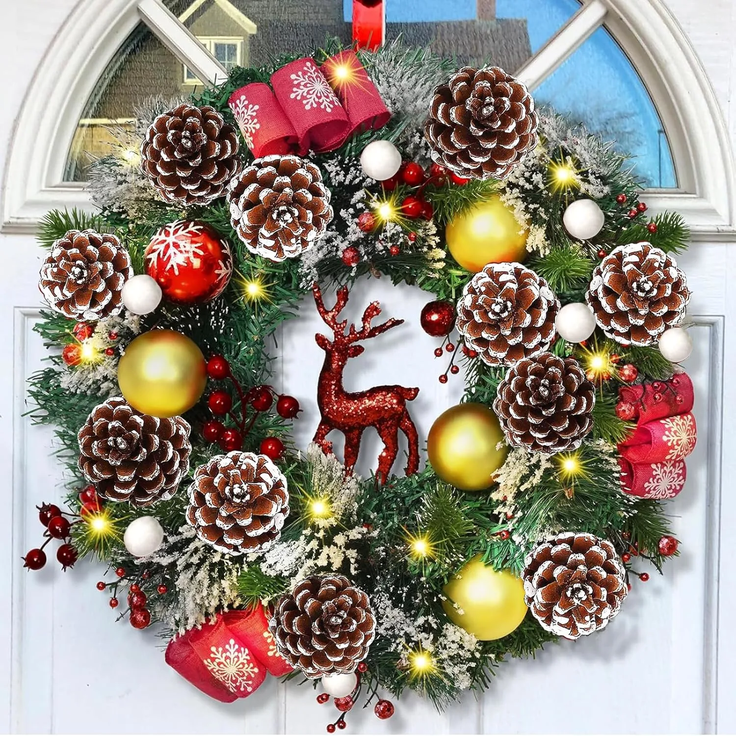 christmas decorations pine cones 6