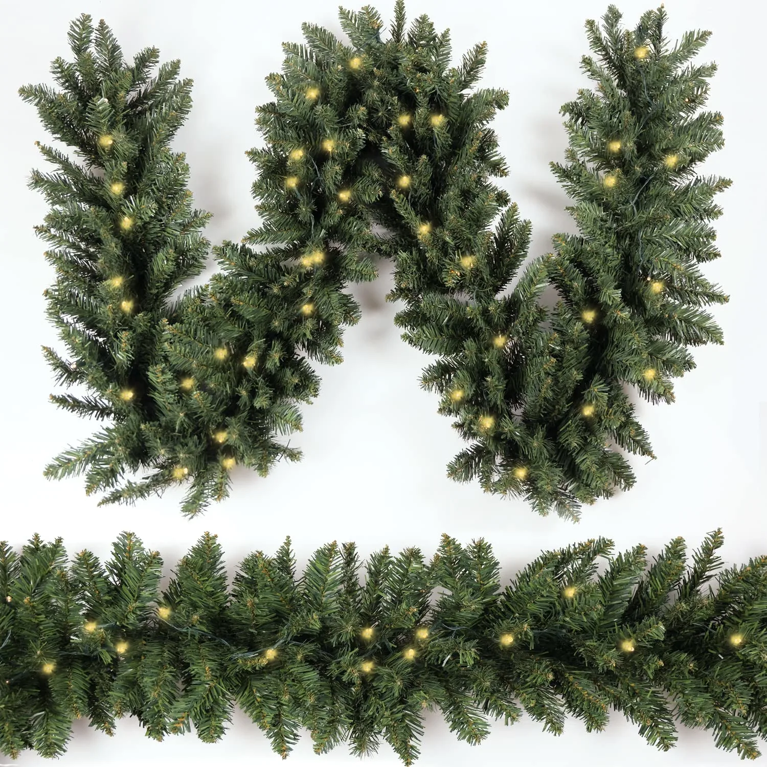 christmas garland led 1