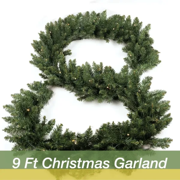 christmas garland led 2