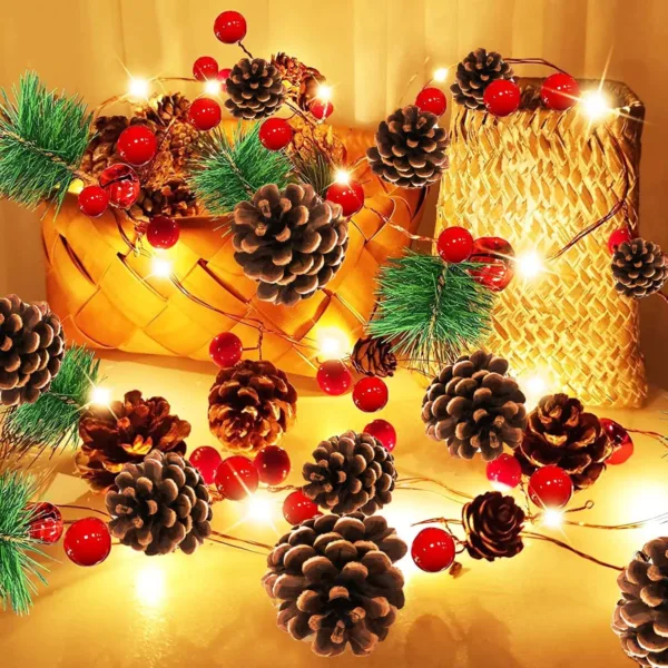 christmas garland lights 1