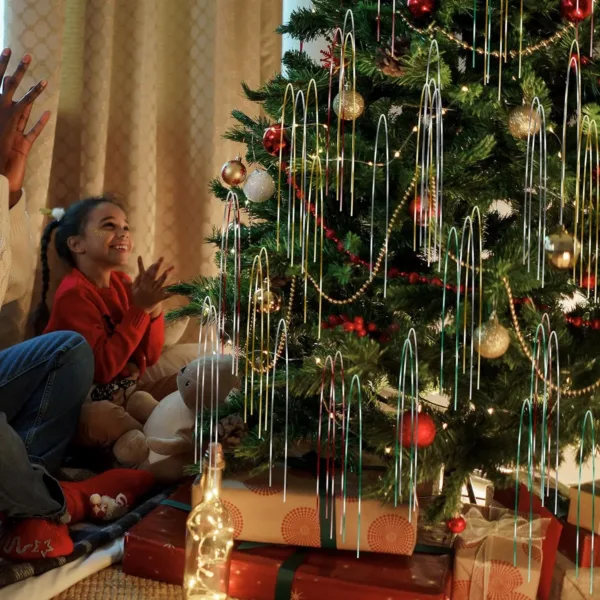 christmas icicles tinsel 4