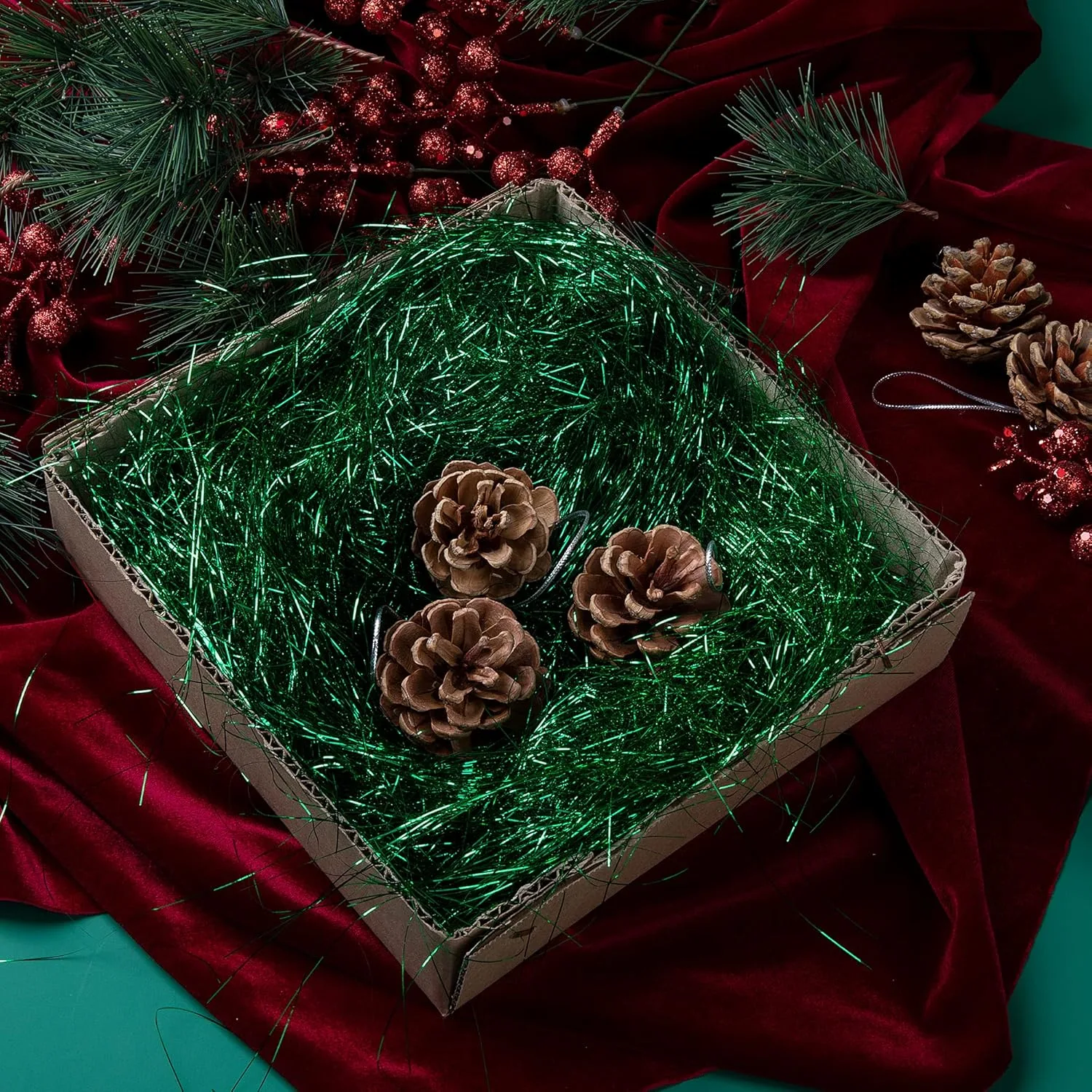 christmas icicles tinsel 5