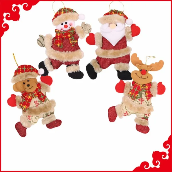 christmas ornaments pack 4