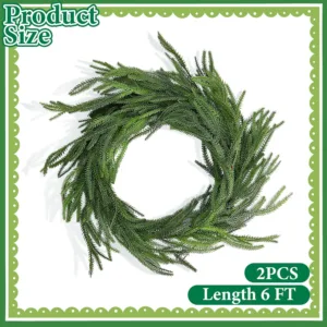 christmas pine garland 2