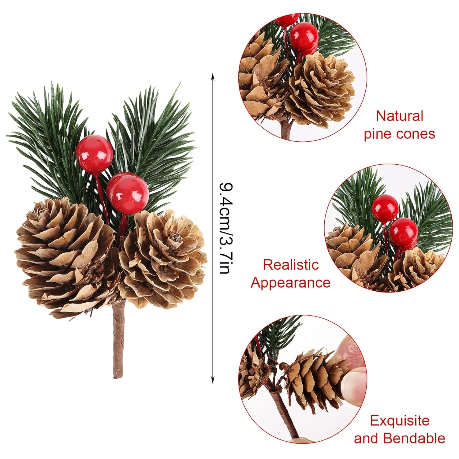 christmas pine picks 3