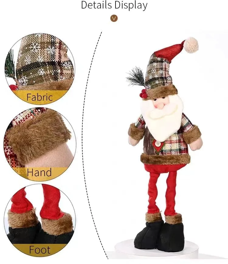 christmas plush doll santa 4