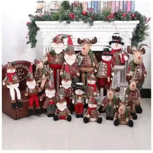 christmas plush doll santa 5