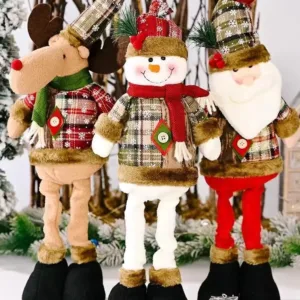 christmas plush doll santa 6