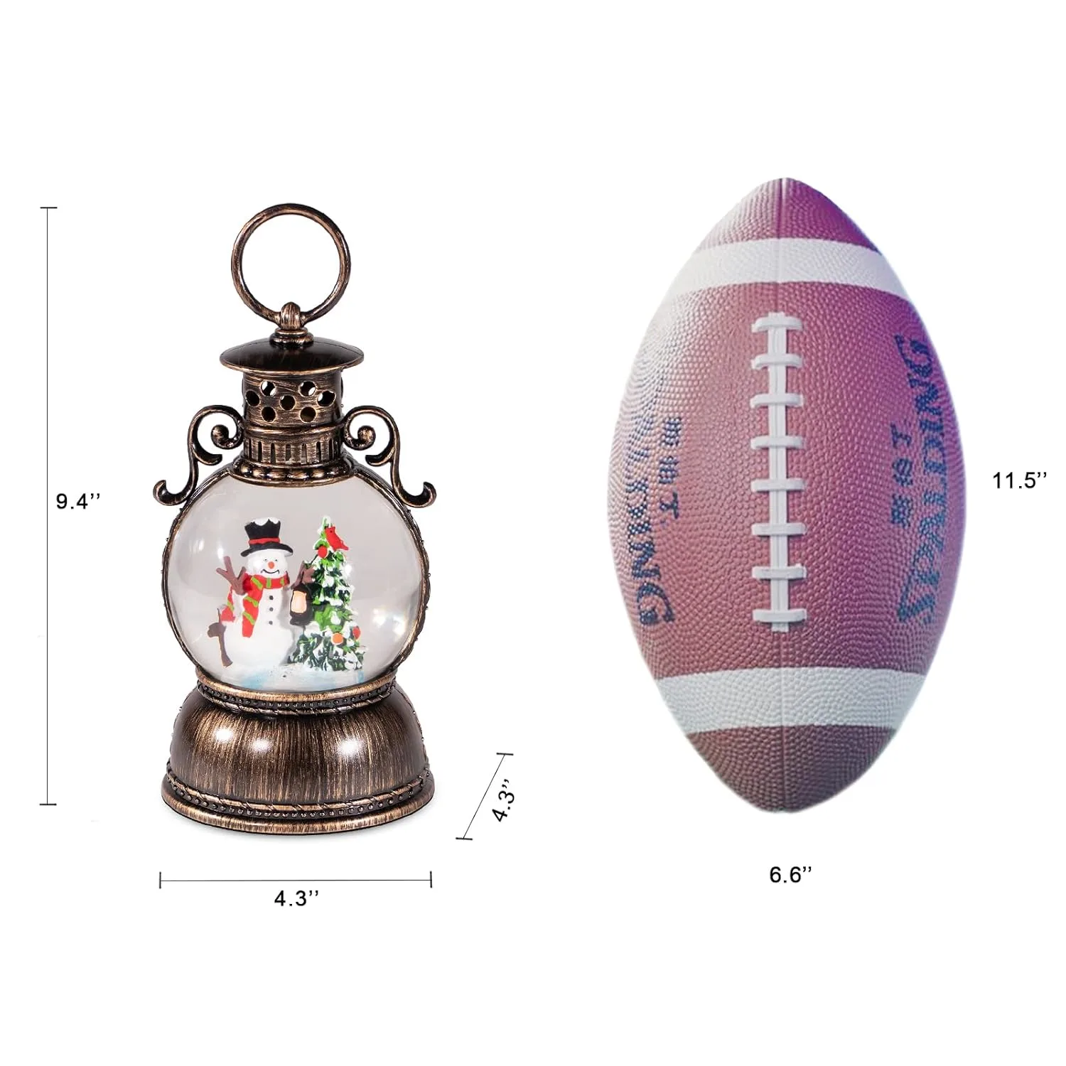 christmas snow globe lantern 6