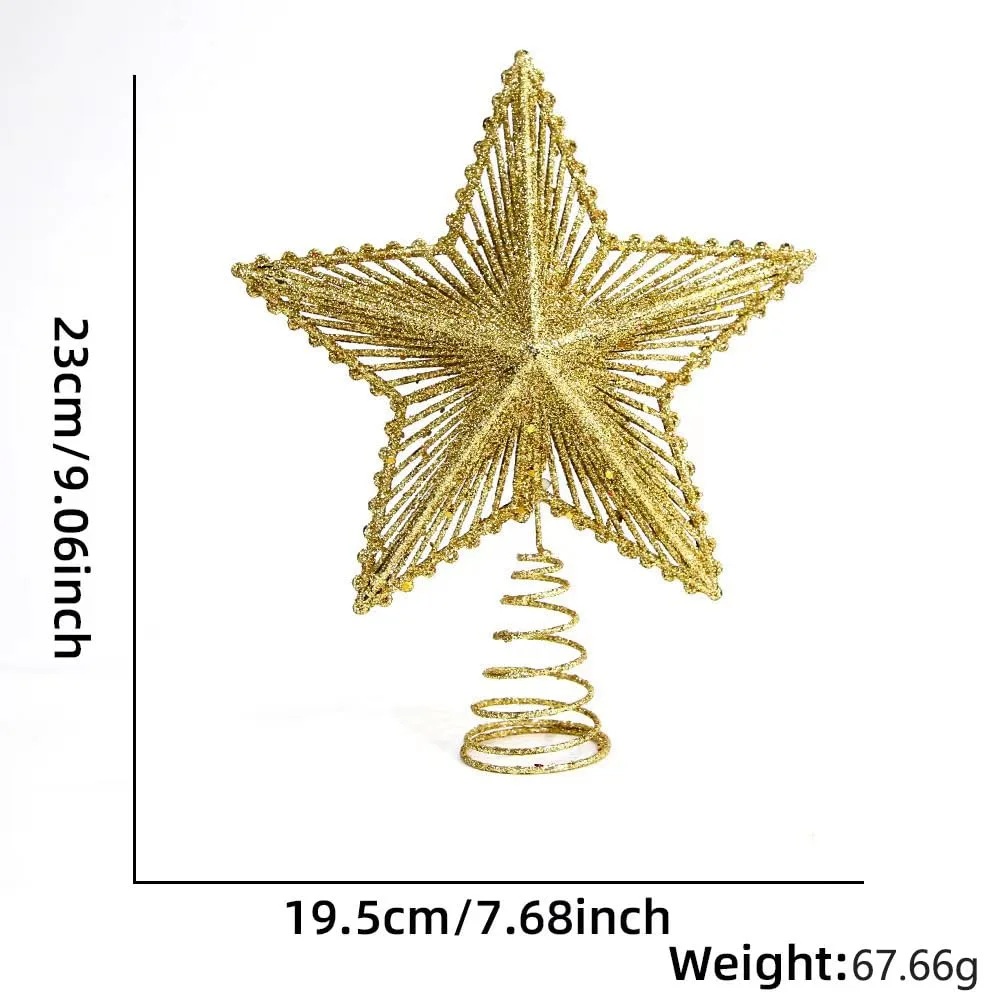 christmas star tree topper 2