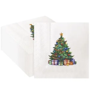 christmas tree napkins 1