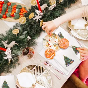 christmas tree napkins 5