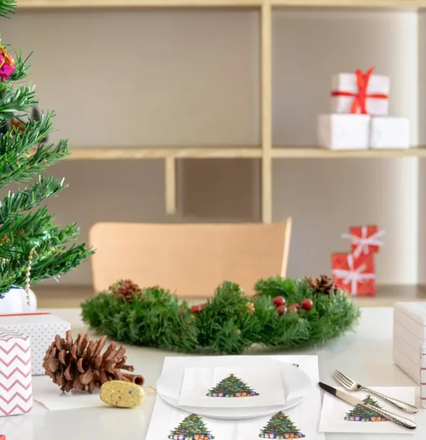 christmas tree napkins 6