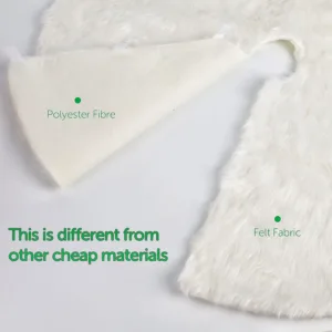 christmas tree skirt fur 4