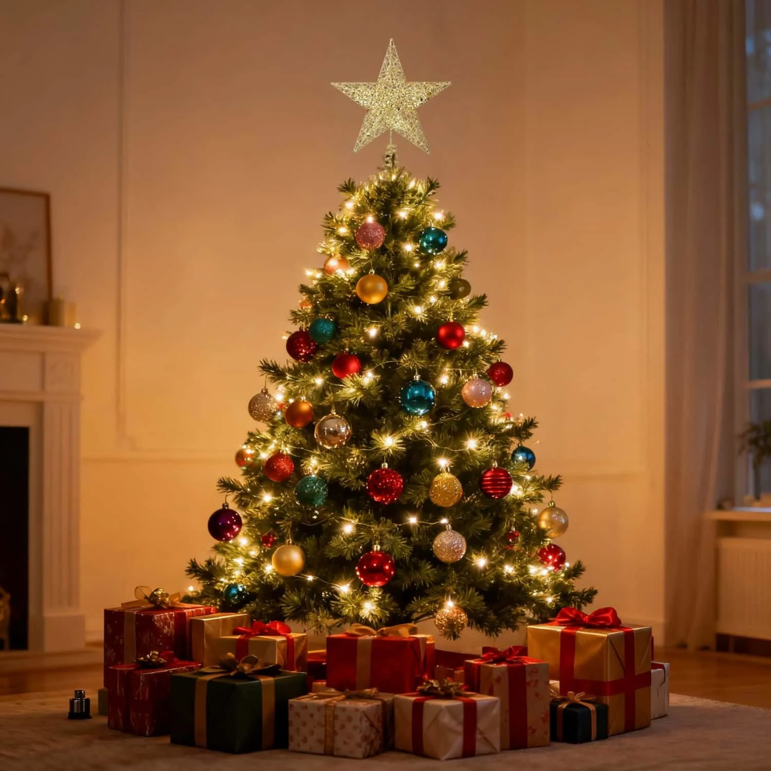 christmas tree topper star 6