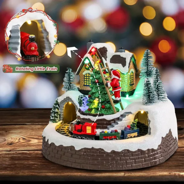 christmas village house 5