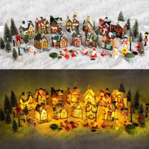 christmas village set 1