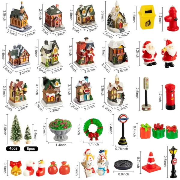 christmas village set 2